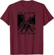 The Beatles - Abbey Road T-Shirt - T-Shirt | Maroon