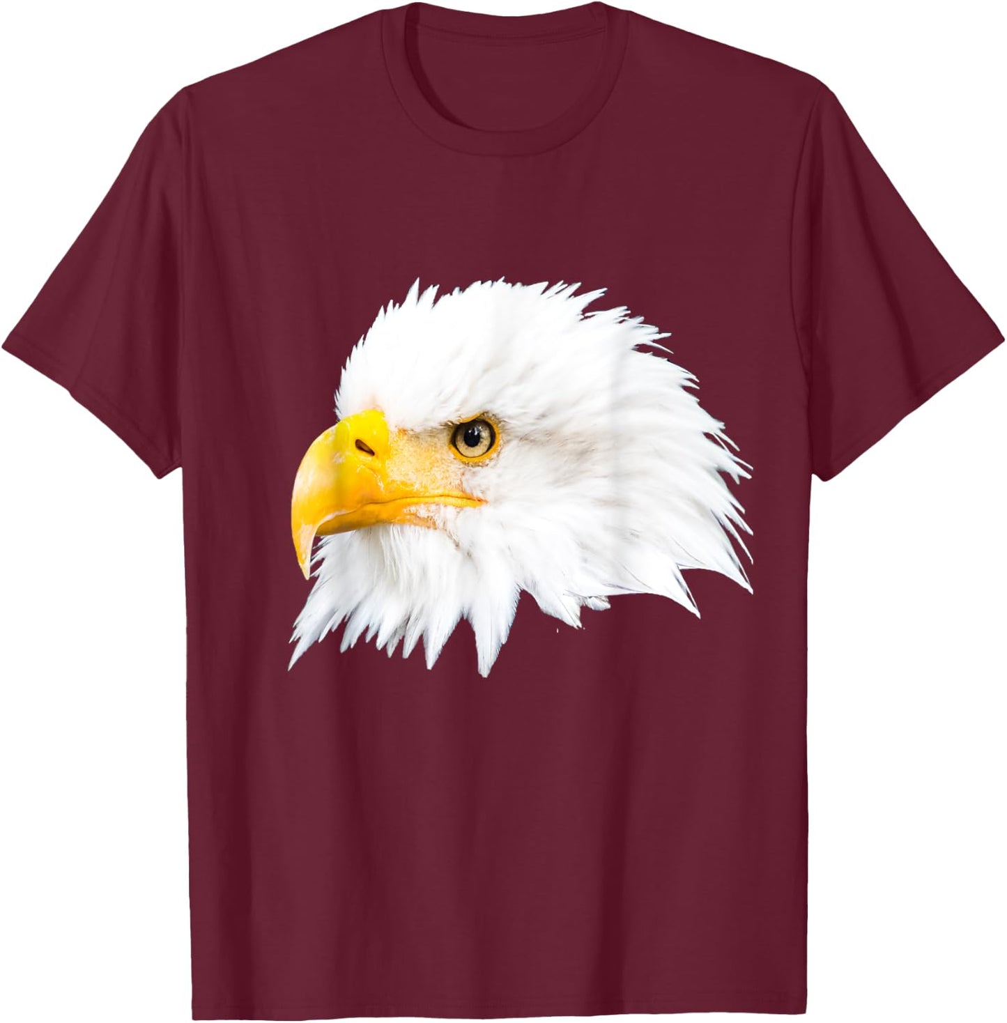 Bald Eagle Gift T-Shirt - T-Shirt | Maroon