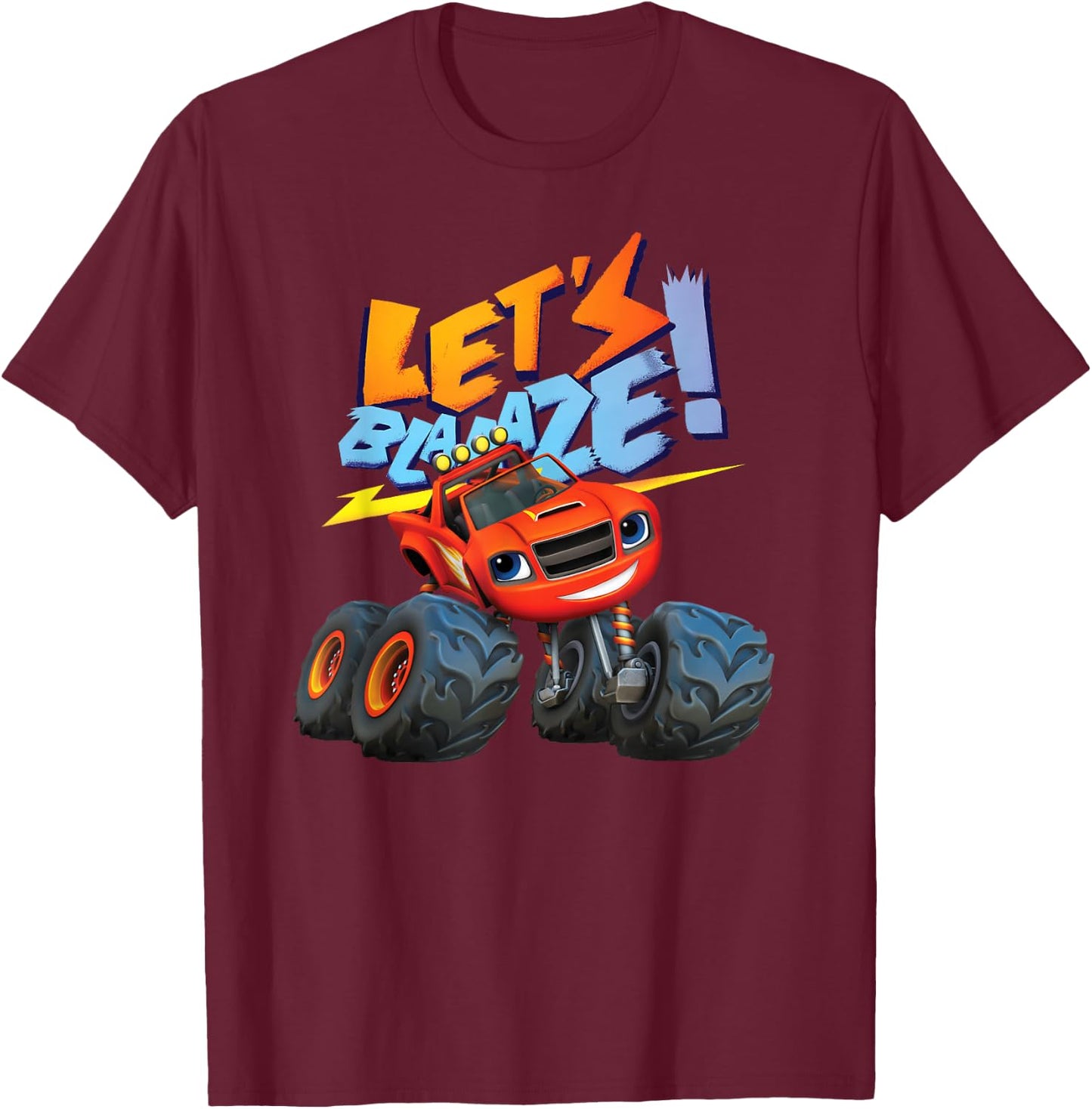 Blaze Let's Blaze! T-Shirt - T-Shirt | Maroon