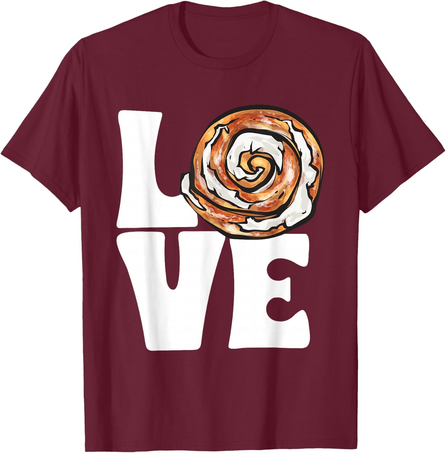 Cinnamon Snail T-Shirt - T-Shirt | Maroon