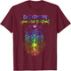 Be The Energy You Want To Attract Phases of the Moon Tree T-Shirt - T-Shirt | Maroon