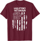 USS Pyro Veteran T-Shirt - T-Shirt | Maroon