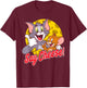 Tom and Jerry Say Cheese Portrait T-Shirt - T-Shirt | Maroon
