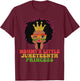 Mommy's Little Juneteenth Princes Celebrate Black Girl Kid T-Shirt - T-Shirt | Maroon