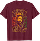 Ziggy Marley - Official Merchandise - Sound System T-Shirt - T-Shirt | Maroon
