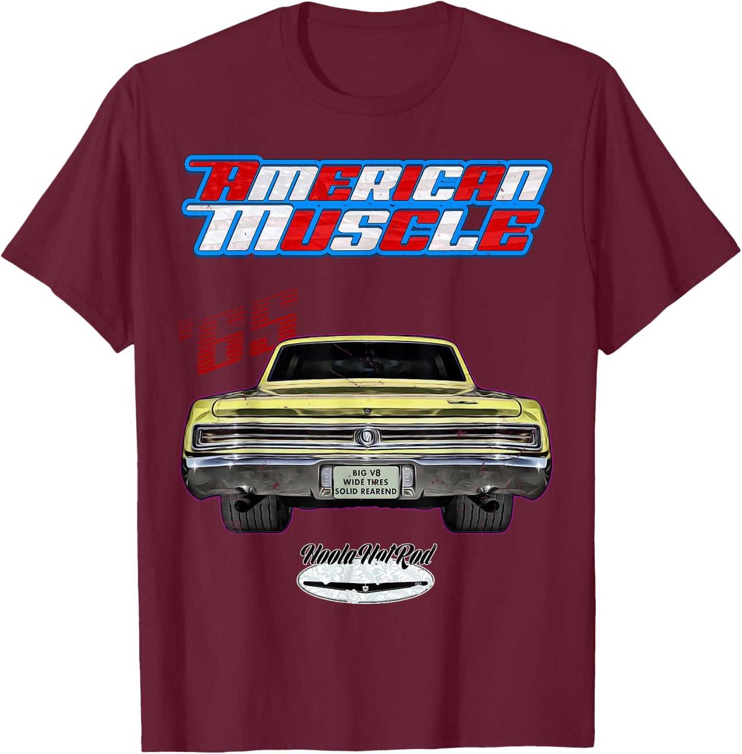 1965, 65,Skylark,Limited,Riviera,Gran,Grand,Sport,GS,Muscle T-Shirt - T-Shirt | Maroon