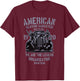 Vintage Classic American Mob Gangster - 1920s NYC T-Shirt - T-Shirt | Maroon