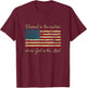Patriotic Christian Devotee Christianity Gift Bible Prayer T-Shirt - T-Shirt | Maroon