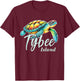 Tybee Island Georgia, Tybee Island Sea Turtle, Tybee Island T-Shirt - T-Shirt | Maroon