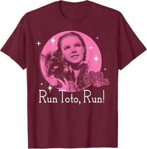 Dorothy - Run Toto Run T-Shirt - T-Shirt | Maroon
