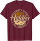 Holden MA | Massachusetts | Vintage Distressed T-Shirt - T-Shirt | Maroon