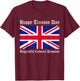 Happy Treason Day Ungrateful Colonial Peasants 4th of July T-Shirt - T-Shirt | Maroon