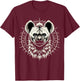 Vintage Hyena , Small, Black T-Shirt - T-Shirt | Maroon