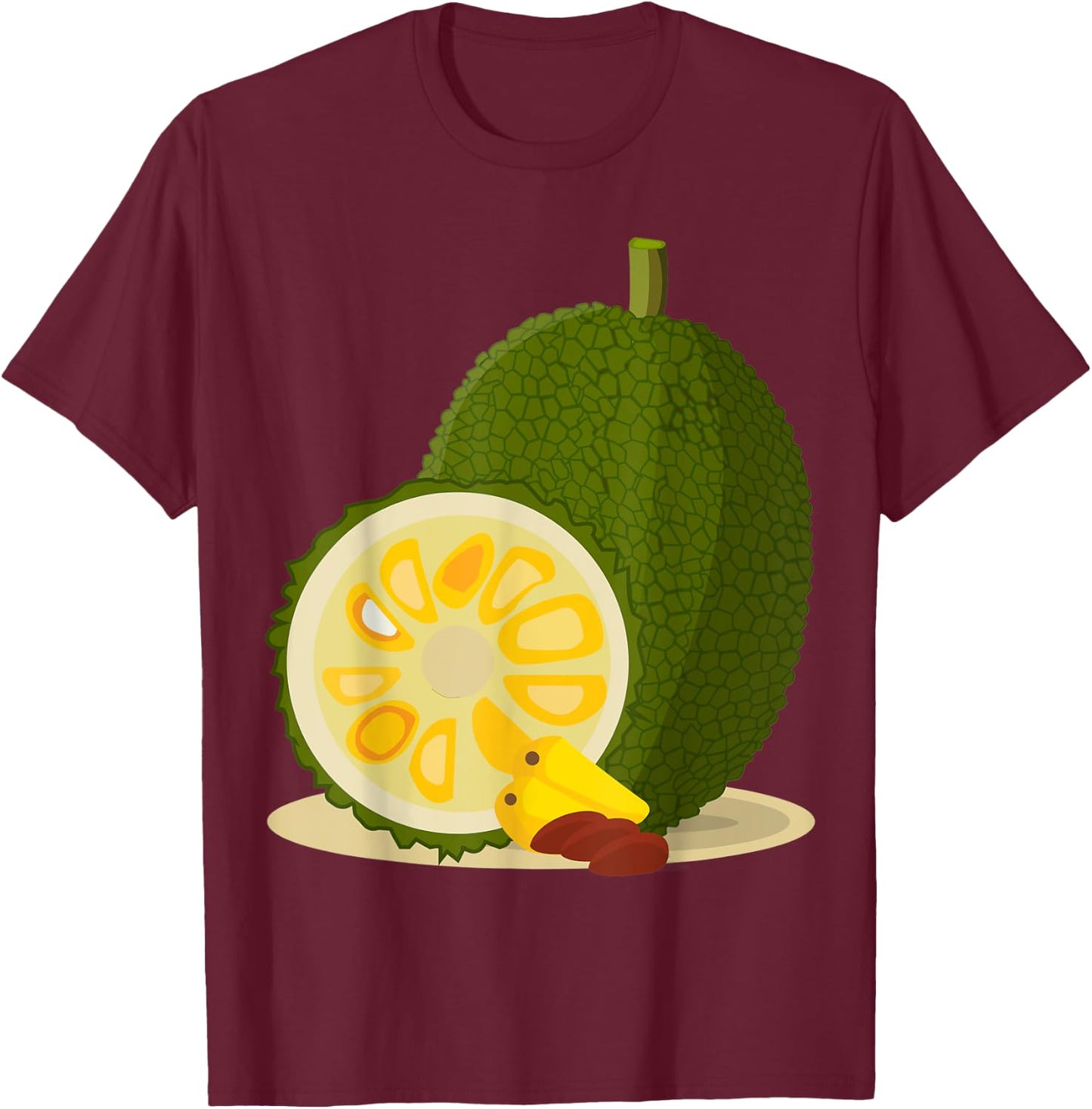 Cut Jackfruit T-Shirt - T-Shirt | Maroon