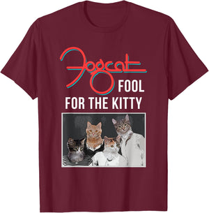 Heavy Metal Kittens & Cats Rock And Roll Band Animals Shirt T-Shirt - T-Shirt | Maroon