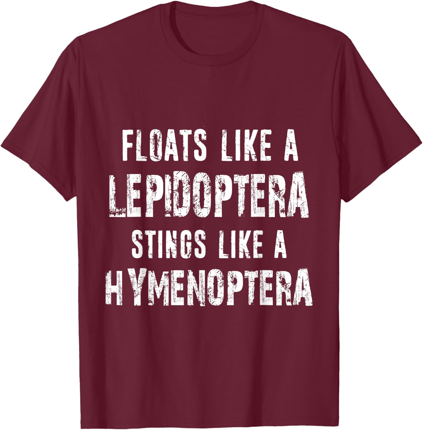 Entomology Gift - Insect Collector Bug Lepidoptera Lover T-Shirt - T-Shirt | Maroon
