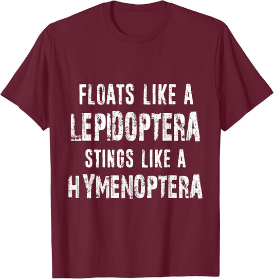 Entomology Gift - Insect Collector Bug Lepidoptera Lover T-Shirt - T-Shirt | Maroon