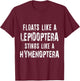 Entomology Gift - Insect Collector Bug Lepidoptera Lover T-Shirt - T-Shirt | Maroon