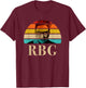 Notorious RBG Ruth Bader Ginsburg Gift T-Shirt - T-Shirt | Maroon
