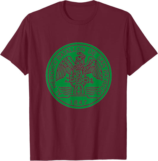 Saint Patrick's Battalion San Patricios T-Shirt - T-Shirt | Maroon