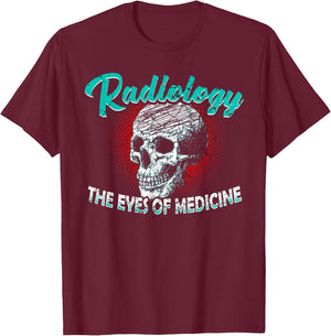 Funny Radiology Technician Xray Medical Radiologic Job T-Shirt - T-Shirt | Maroon
