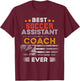 Best Soccer Assistant Coach Ever | Assistant Coach T-Shirt - T-Shirt | Maroon