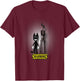 Sirenhead Siren Head Creepy Horror Character, Are you afraid T-Shirt - T-Shirt | Maroon