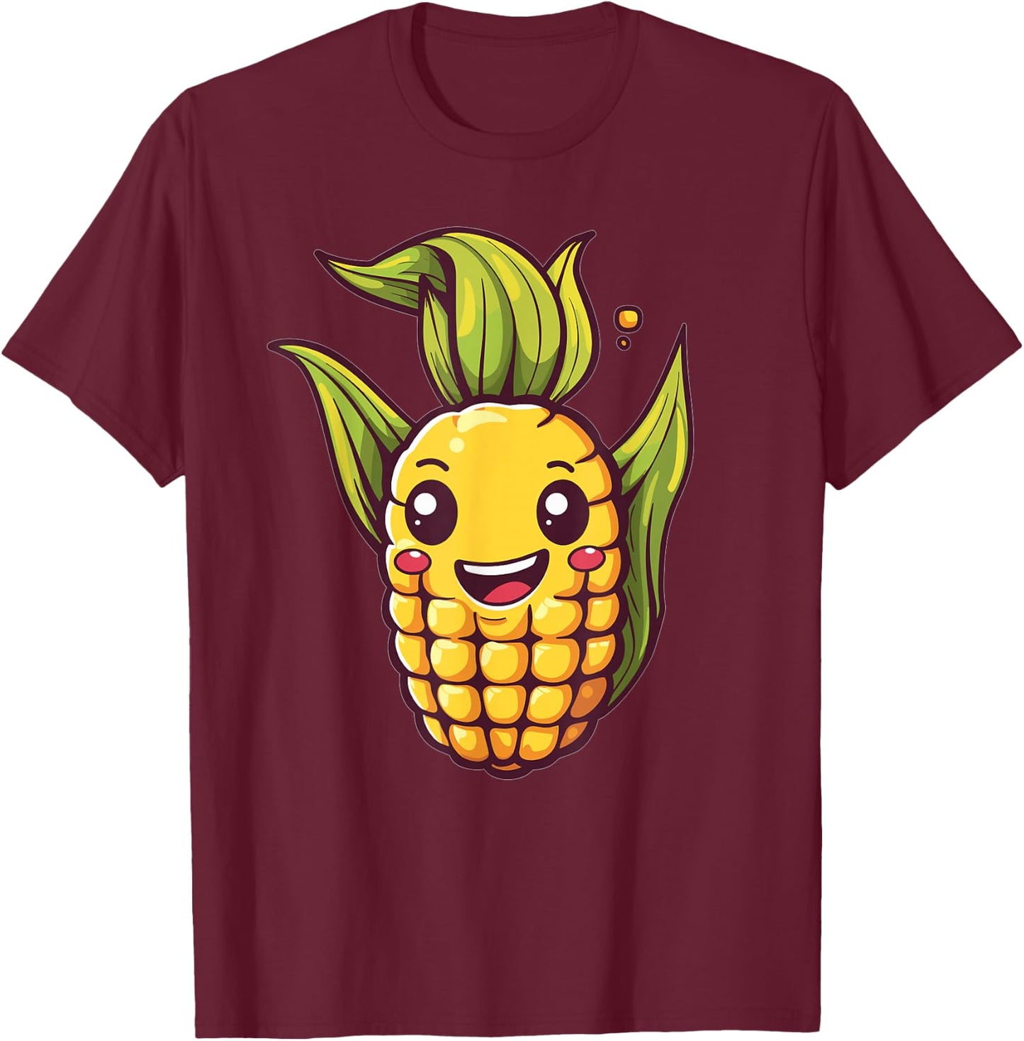 Cute Corn I Kids Corn T-Shirt - T-Shirt | Maroon