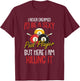 I Never Dreamed Billiards Pool Player Funny Sports Snooker T-Shirt - T-Shirt | Maroon