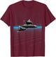 SR-71 Blackbird - Collectable Military T-Shirt - T-Shirt | Maroon