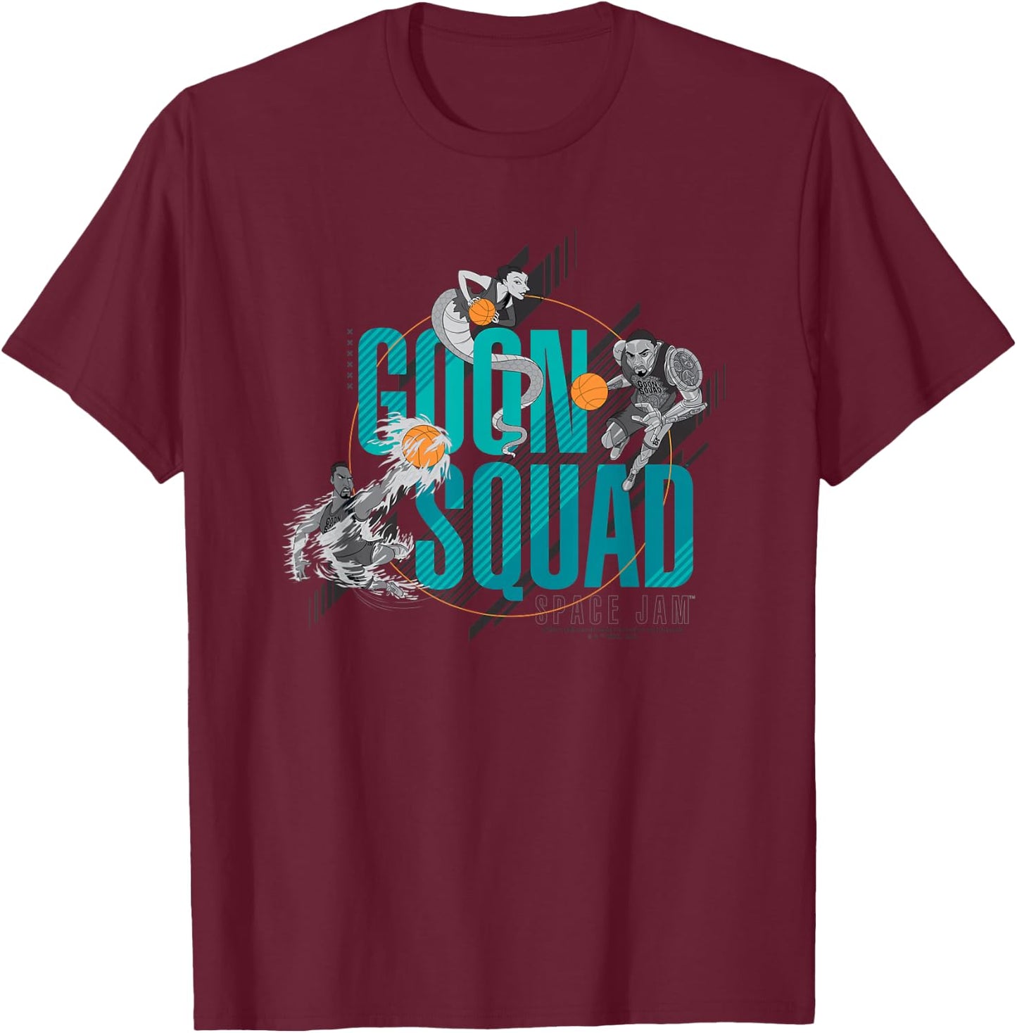 Space Jam: A New Legacy Goon Squad Trio T-Shirt - T-Shirt | Maroon