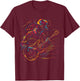 Guitar Player Jazz Blues Music Blues Musician Guitarist T-Shirt - T-Shirt | Maroon