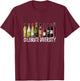 Celebrate Diversity Wine Shirts | Wine Drinker T-Shirt - T-Shirt | Maroon