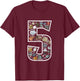 Geology 5 Years Old Rock Collecting 5th Geologist Birthday T-Shirt - T-Shirt | Maroon