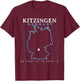Germany Kitzingen T-Shirt - T-Shirt | Maroon