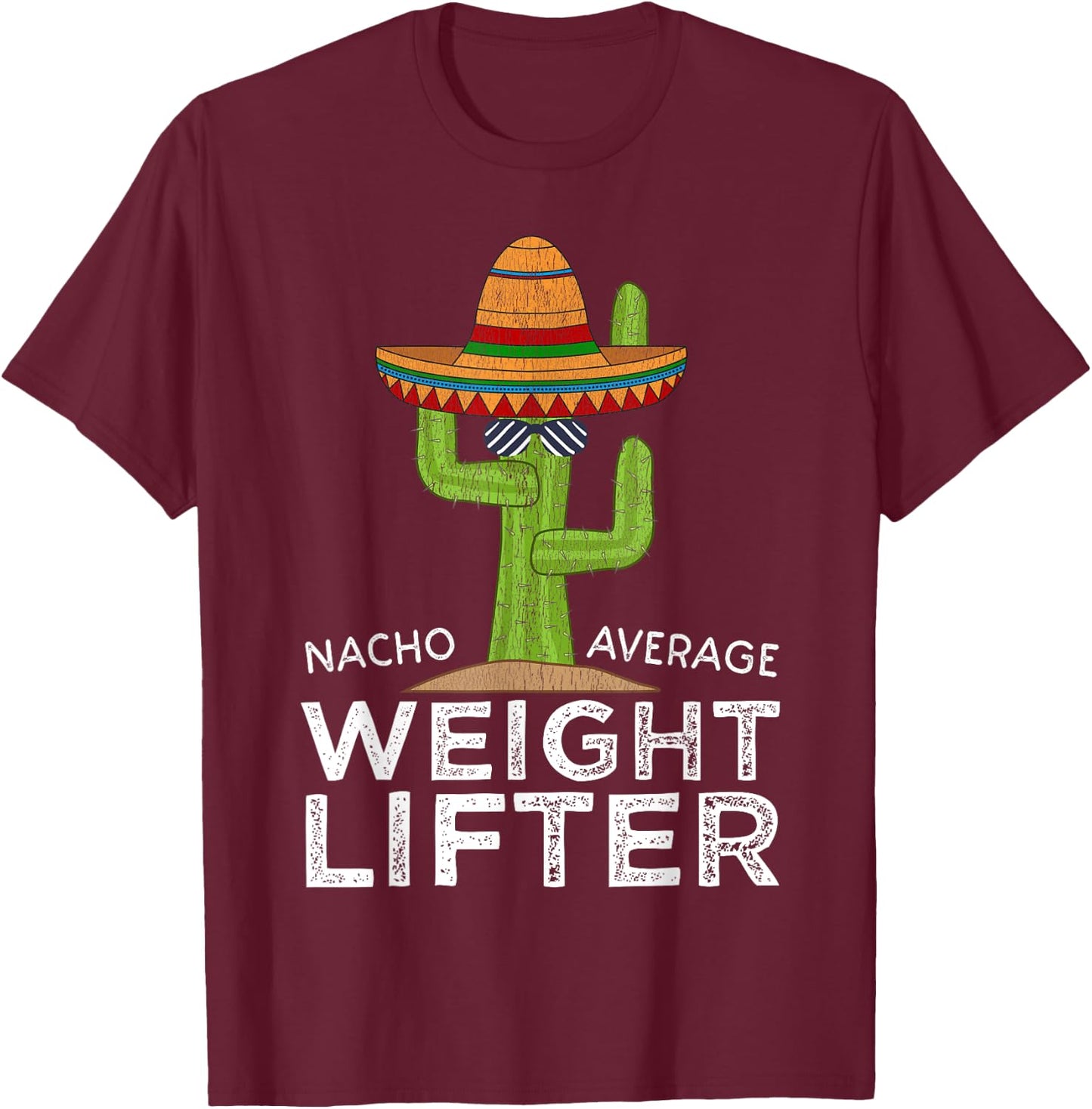 Workout Weightlifting Lifter Humor | Funny Weight Lifting T-Shirt - T-Shirt | Maroon