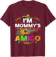 Kids I'm Mommy's Amigo Cinco De Mayo Boy Mariachi Mexican Toddler T-Shirt - T-Shirt | Maroon