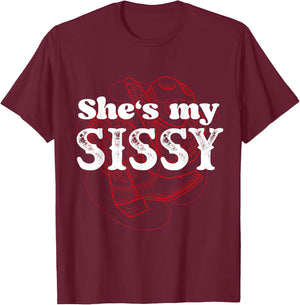 Texas Bud Texas Sissy Square Dance Couple Rodeo T-Shirt - T-Shirt | Maroon