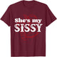 Texas Bud Texas Sissy Square Dance Couple Rodeo T-Shirt - T-Shirt | Maroon