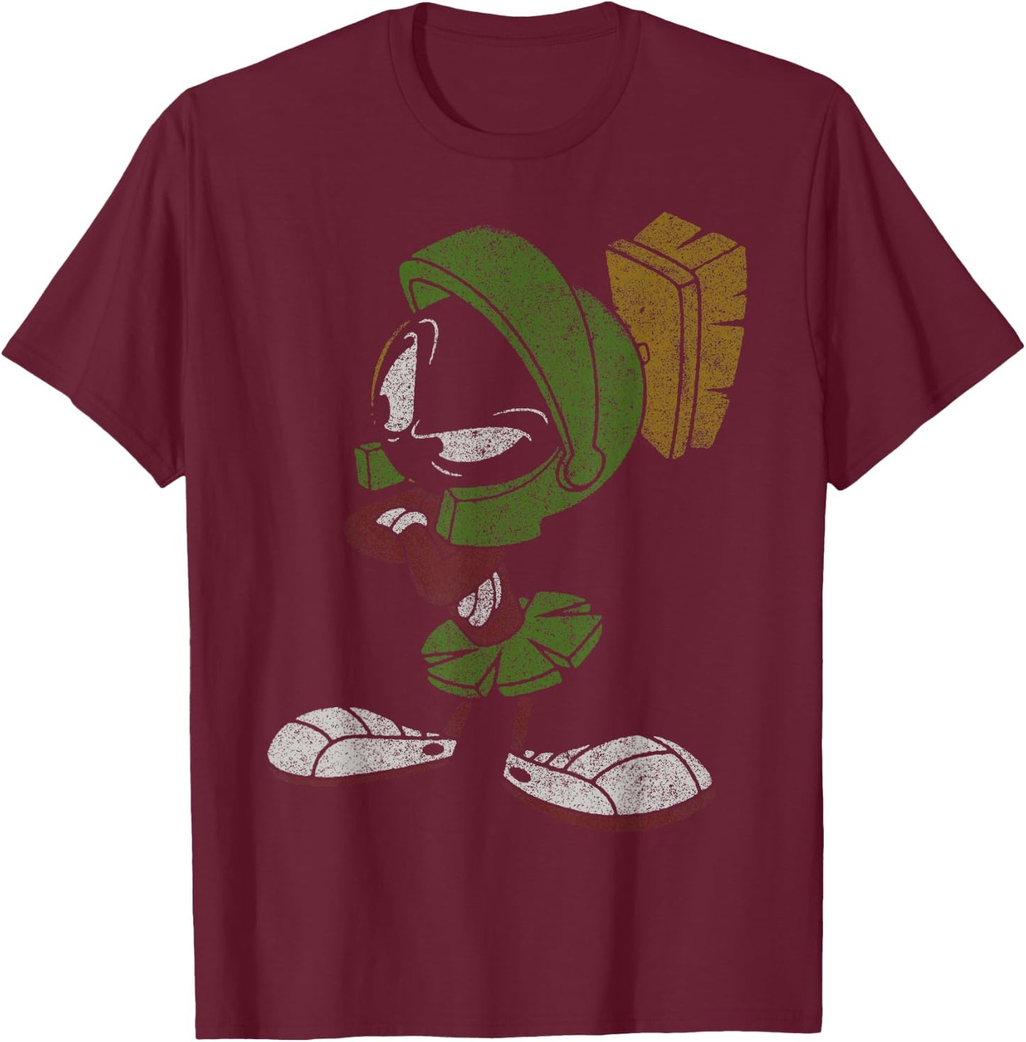 Looney Tunes Marvin The Martian Attitude T-Shirt - T-Shirt | Maroon