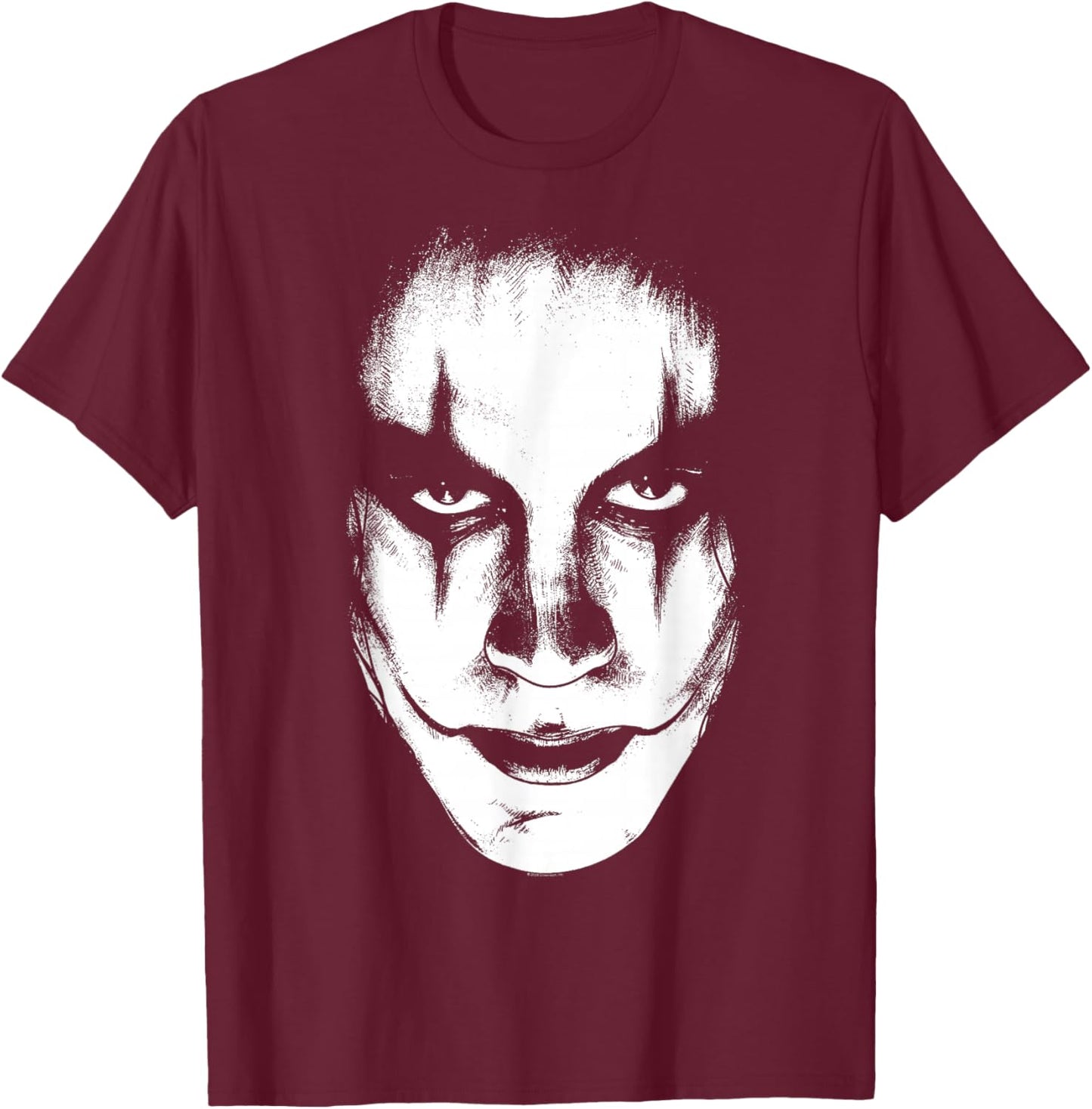 The Crow – Big Face T-Shirt - T-Shirt | Maroon