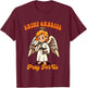 Kids Christian Religious Baby Prayer Saint Gabriel Pray For Us T-Shirt - T-Shirt | Maroon