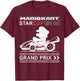 Mario Kart Star Cup Grand Prix Vintage Nintendo Race Car T-Shirt - T-Shirt | Maroon