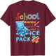 School Nurse Saving The World One Ice Pack At A Time Nursing T-Shirt - T-Shirt | Maroon