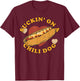 Suckin' On A Chili Dog - Foodie Funny Women T-Shirt - T-Shirt | Maroon