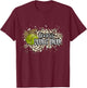 Tennis BONUS MOM Tennis Ball Graphic Shirt Leopard Bandana T-Shirt - T-Shirt | Maroon