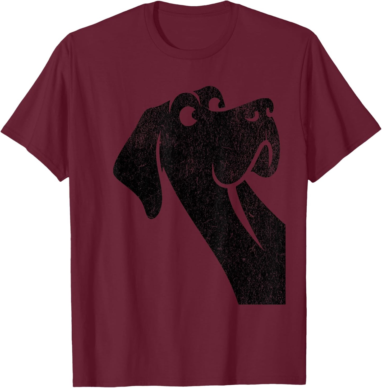 Goofy Giant Adorable Large Gentle Dog Lover Great Dane Women Girls Kids T-Shirt - T-Shirt | Maroon