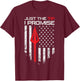 Just The Tip I Promise - Funny Archery Broadhead Bow Hunter T-Shirt - T-Shirt | Maroon