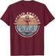Funny Sailing Boating Sailor Boat Captain Awesome T-Shirt - T-Shirt | Maroon