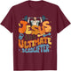 Jesus The Ultimate Deadlifter Funny Christian Gym Workout T-Shirt - T-Shirt | Maroon